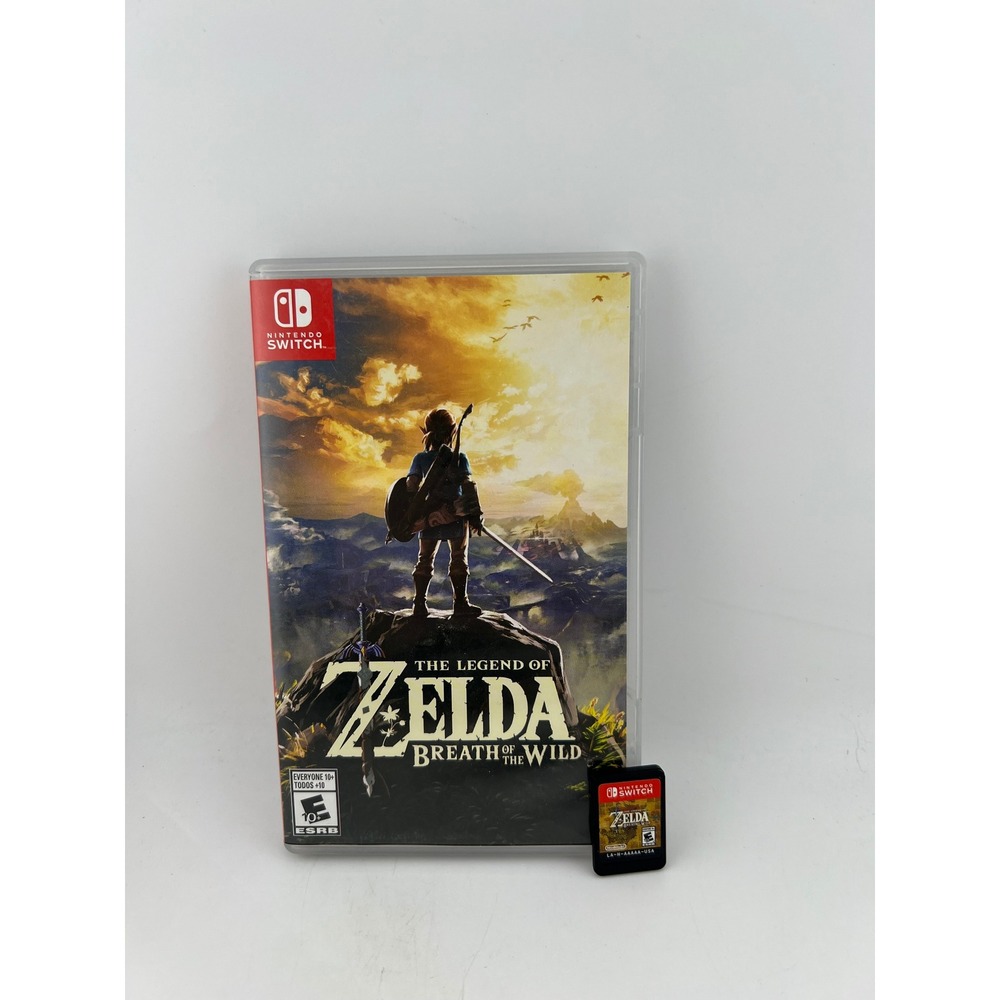 Nintendo Switch The Legend of Zelda Breath of the Wild Game HAC-P-AAAAA USA